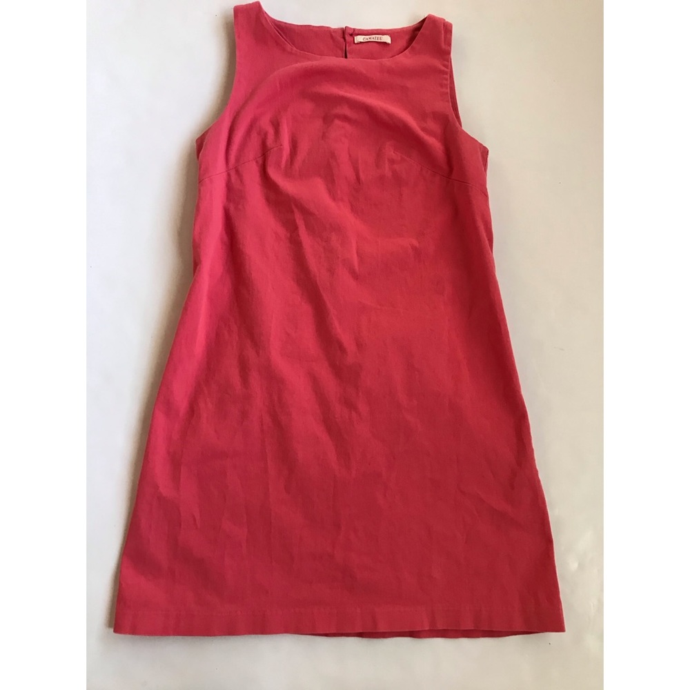 Camaieu Sleeveless Coral Dress